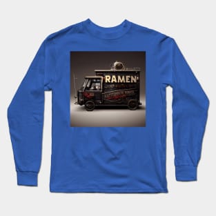 Steampunk Tokyo Ramen Food Truck Long Sleeve T-Shirt